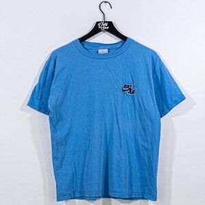 NIKE Air Spell Out T-Shirt Embroidered Large Y2K Sports Streetwear